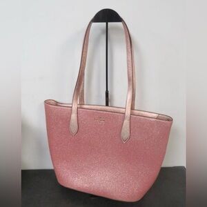kate spade Rose Pink Glitter Tote